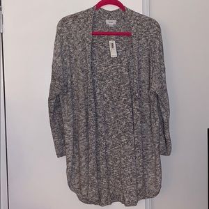 Old Navy Open Sweater Gray NWT XL
